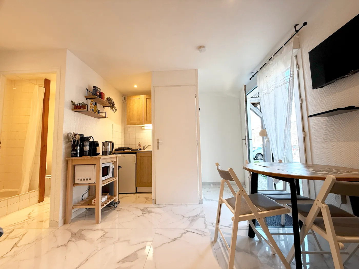 Cuisine simple et rapide sur place